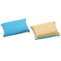 hellblau/beige