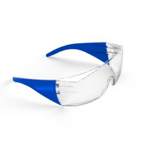 Transparent/blau